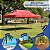 Gazebo Tenda Articulado Reforçado 3x6m Vermelho Importway Para Praia Camping Eventos E Feiras - Imagem 7