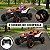 Quadriciclo Elétrico Infantil Utv 12v Laranja Assento Duplo Com Controle Remoto Importway - Imagem 3