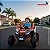 Quadriciclo Elétrico Infantil Utv 12v Laranja Assento Duplo Com Controle Remoto Importway - Imagem 5
