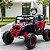 Quadriciclo Elétrico Infantil 12v Vermelho Importway Com Luz Som Controle Remoto Bivolt - Imagem 5