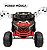Quadriciclo Elétrico Infantil 12v Vermelho Importway Com Luz Som Controle Remoto Bivolt - Imagem 8