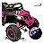 Quadriciclo Elétrico Infantil 12v Rosa Importway Com Luz Som Controle Remoto Bivolt - Imagem 4