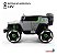 Mini Jipe Elétrico Infantil 12v Cinza Importway Com Luz Som Usb Controle Remoto Bivolt - Imagem 4