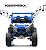 Mini Quadriciclo Elétrico Infantil 12v Azul Importway Com Luz Música E Velocidade 0–6 Km/h Bivolt - Imagem 8