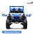 Mini Quadriciclo Elétrico Infantil 12v Azul Importway Com Luz Música E Velocidade 0–6 Km/h Bivolt - Imagem 6