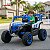 Mini Quadriciclo Elétrico Infantil 12v Azul Importway Com Luz Música E Velocidade 0–6 Km/h Bivolt - Imagem 5