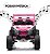 Mini Quadriciclo Elétrico Infantil 12v Rosa Importway Com Luz Música E Velocidade 0–6 Km/h Bivolt - Imagem 8
