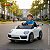 Mini Carro Elétrico Infantil 6v Branco Importway Com Luz Música Controle Remoto - Imagem 5