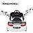 Mini Carro Elétrico Infantil 6v Branco Importway Com Luz Música Controle Remoto - Imagem 8