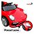Mini Carro Elétrico Infantil 6v Vermelho Importway Com Luz Música Controle Remoto - Imagem 4