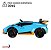 Carro Elétrico Infantil 12v Lamborghini Azul Com Luz Música Usb Controle E 3 Velocidades Bivolt - Imagem 4
