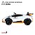 Carro Elétrico Infantil 12v Lamborghini Branco Com Luz Música Usb Controle E 3 Velocidades Bivolt - Imagem 4
