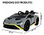 Carro Elétrico Infantil 12v Lamborghini Cinza Com Luz Música Usb Controle E 3 Velocidades Bivolt - Imagem 2