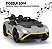 Carro Elétrico Infantil 12v Lamborghini Cinza Com Luz Música Usb Controle E 3 Velocidades Bivolt - Imagem 6