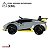 Carro Elétrico Infantil 12v Lamborghini Cinza Com Luz Música Usb Controle E 3 Velocidades Bivolt - Imagem 4