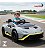 Carro Elétrico Infantil 12v Lamborghini Cinza Com Luz Música Usb Controle E 3 Velocidades Bivolt - Imagem 10
