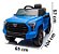 Mini Carrinho Elétrico Infantil 12v Tundra Azul Licenciado Com Luz Som E Controle Remoto Bivolt - Imagem 2