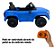 Mini Carrinho Elétrico Infantil 12v Tundra Azul Licenciado Com Luz Som E Controle Remoto Bivolt - Imagem 7