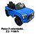 Mini Carrinho Elétrico Infantil 12v Tundra Azul Licenciado Com Luz Som E Controle Remoto Bivolt - Imagem 9