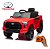 Mini Carrinho Elétrico Infantil 12v Tundra Vermelho Licenciado Com Luz Som E Controle Remoto Bivolt - Imagem 1