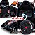 Mini Kart Elétrico Infantil 12v Formula-e Maclaren Preto Com Controle Remoto Luz Som Usb E 2 Velocidades Bivolt - Imagem 9