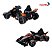 Mini Kart Elétrico Infantil 12v Formula-e Maclaren Preto Com Controle Remoto Luz Som Usb E 2 Velocidades Bivolt - Imagem 8