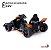 Mini Kart Elétrico Infantil 12v Formula-e Maclaren Preto Com Controle Remoto Luz Som Usb E 2 Velocidades Bivolt - Imagem 5