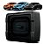 Caixa Amplificada Subwoofer 6.8" FT-SW68 Faaftech Plug And Play Porsche Renault Toyota - Imagem 1