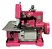 Máquina De Costura Overlock Importway Semi Industrial Rosa 150w Com Acessórios E Kit De Costura 127v - Imagem 3