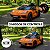 Mini Carro Elétrico Infantil 12v Corvette C8 Laranja Com Luz, Som, Controle Remoto E Licenciamento Oficial - Imagem 8