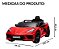 Mini Carro Elétrico Infantil 12v Corvette C8 Vermelho Com Luz, Som, Controle Remoto E Licenciamento Oficial - Imagem 2