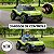 Mini Carro Elétrico Infantil 12v Volkswagen Buggy Verde Importway Com Luz, Som E Controle Remoto Completo - Imagem 7