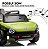 Mini Carro Elétrico Infantil 12v Volkswagen Buggy Verde Importway Com Luz, Som E Controle Remoto Completo - Imagem 6
