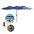 Ombrelone Guarda Sol Duplo 4,60m Azul Central Importway Para Piscina, Praia, Camping E Área Externa - Imagem 1