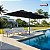 Ombrelone Guarda Sol Duplo 4,60m Preto Central Importway Para Piscina, Praia, Camping E Área Externa - Imagem 10