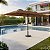 Ombrelone Guarda Sol Duplo 4,60m Terracota Central Importway Para Piscina, Praia, Camping E Área Externa - Imagem 8