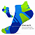KIT Meia de Compressão Esportiva Muvin Arrow Cano Curto Azul Unissex Tamanho 34–39 para Corrida Caminhada Ciclismo Clone - Imagem 6