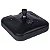 Base Para Guarda-sol e Ombrelone 18 Kg Quadrada em Plástico Preta - BEL - Imagem 1