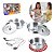 Kit Cozinha Infantil Importway Com 9 Peças, Panelas E Utensílios – Brinquedo Educativo Que Estimula Criatividade E Imaginação - Imagem 1