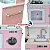 Cozinha Infantil Grande Mdf Rosa Com Máquina De Lavar Fogão Pia Torneira E Micro-ondas Brinquedo Completo Super Realista - Imagem 10