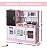 Cozinha Infantil Grande Mdf Rosa Com Lava Louça Geladeira Fogão Pia Torneira E Micro-ondas Brinquedo Realista Completo - Imagem 2