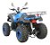 Quadriciclo 250cc Azul Esportivo Com Motor Potente Partida Elétrica Rodas Aro 10 E Ideal Para Trilhas E Aventura - Imagem 5