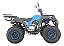 Quadriciclo 250cc Azul Esportivo Com Motor Potente Partida Elétrica Rodas Aro 10 E Ideal Para Trilhas E Aventura - Imagem 3