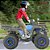 Quadriciclo 250cc Azul Esportivo Com Motor Potente Partida Elétrica Rodas Aro 10 E Ideal Para Trilhas E Aventura - Imagem 10