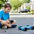 Carrinho De Controle Remoto Para Crianças Acrobático 360 Azul Com Giros Radicais Acrobacias Incríveis - Imagem 5