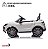 Mini Carro Elétrico Infantil 12v Porsche Cayenne Branco Com Controle, Luz, Som, Mp3 E Design Luxuoso - Imagem 4