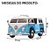 Mini Kombi Elétrica Infantil 6v Volkswagen Buzz Azul Com Controle, Led, Som Divertido, Mp3 E Painel Interativo - Imagem 2
