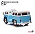 Mini Kombi Elétrica Infantil 6v Volkswagen Buzz Azul Com Controle, Led, Som Divertido, Mp3 E Painel Interativo - Imagem 4