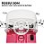 Mini Kombi Elétrica Infantil 6v Volkswagen Buzz Rosa Com Controle, Led, Som Divertido, Mp3 E Painel Interativo - Imagem 6