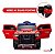 Mini Carro Elétrico Infantil 12v Dodge Ram 1500 Bombeiro Com Controle, Luzes De Emergência, Som E Entrada Mp3 - Imagem 7